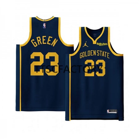 NBA Mænd Trøje Golden State Warriors Draymond Green 23 Jordan 2022-23 Statement Edition Navy Swingman